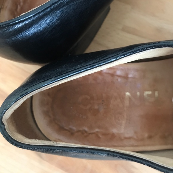 CHANEL Oxford shoes 39.5 - Picture 7 of 8